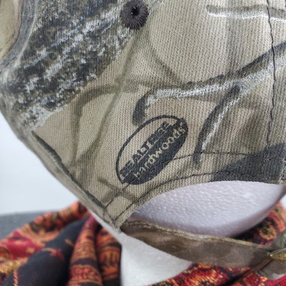 Realtree Camouflage Gates Embroidered Adjustable Strap Hat Cap - Picture 9 of 11